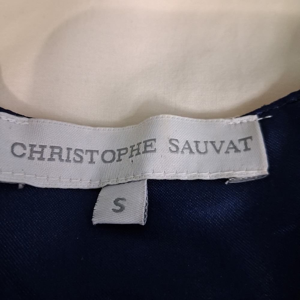 CHRISTOPHE SAUVAT Embroidered Multicolor Cropped Jacket - Picture 2 of 16